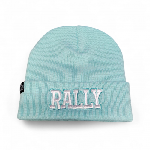 RALLY kötött visszahajtott sapka, menta